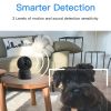 Laxihub 5MP Wi-Fi Surveillance Camera Pet Monitor 360° Indoor Home Black Security PT Camera 2K+ Night Vision Wi-Fi Cam For Pet Nanny P2F Without TF/S
