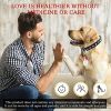 Ultrasonic; Natural; Chemical-Free Tick and Flea Repeller - Flea and Tick Treatment for Dogs; 2 pack; Ultrasonic Flea and Tick Repeller for Dogs