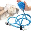 Dog Bath Brush Silicone Massage Pet Bath Brush Supplies For Pets