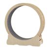 Cat Exercise Wheel - Indoor Cat Treadmill with Carpeted Running Track, Safety Cat Treadmill with Latch, Weighted Wheel for Cats, Add Fun to Cat Exerci