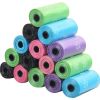 10 Roll Pet Dog Poop Bags Dispenser Collector Scoop Holder Puppy Cat Pooper Scooper Bag Small Rolls Outdoor Clean Pets Supplies