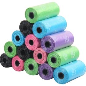 10 Roll Pet Dog Poop Bags Dispenser Collector Scoop Holder Puppy Cat Pooper Scooper Bag Small Rolls Outdoor Clean Pets Supplies