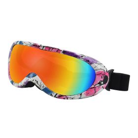 pet Windproof Glasses, Outdoor Pet Cool Sunglasses (Option: Pink purple frame)
