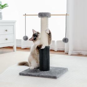 Indoor Small Cat Tree with Pad Fully Wrapped Scratching Posts (Color: As pic show, Type: Style A)