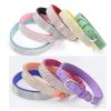 Dog Collar Crystal Glitter Rhinestone Pet Collars Zinc Alloy Buckle Collar For Small, Medium Dogs, Cats, Dog Collar