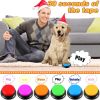 2Pcs Recordable Talking Button Pet Interactive Toy Voice Recording Sound Buttons Answer Buttons Pet Training Tool Dog Toys