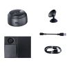Compact Indoor Plug-in Smart Security Camera ; includes 64G SD Card; 1080HD Video Night Vision; Motion Detection
