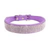 Dog Collar Crystal Glitter Rhinestone Pet Collars Zinc Alloy Buckle Collar For Small, Medium Dogs, Cats, Dog Collar